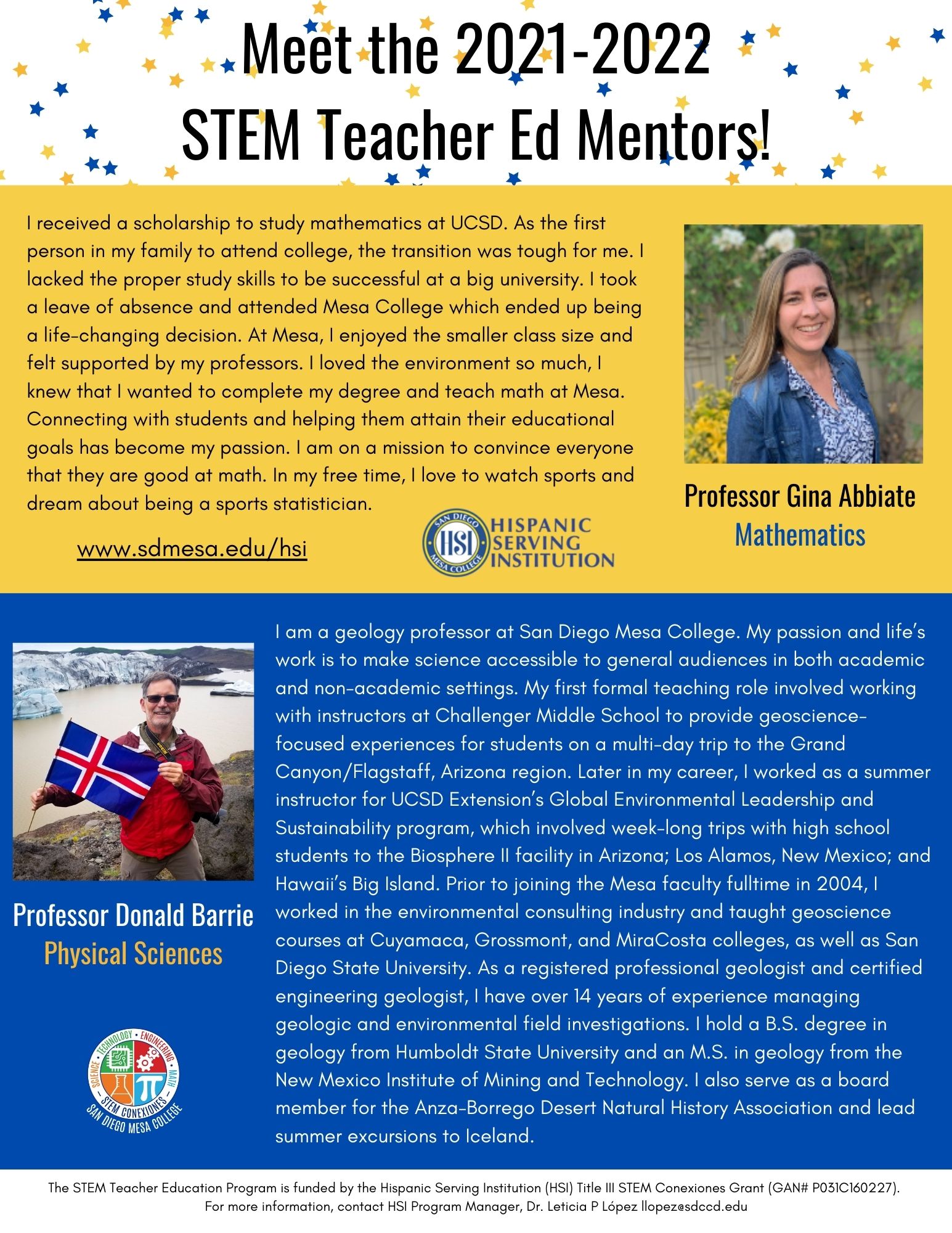 Stem Te 2021 2022 Mentors